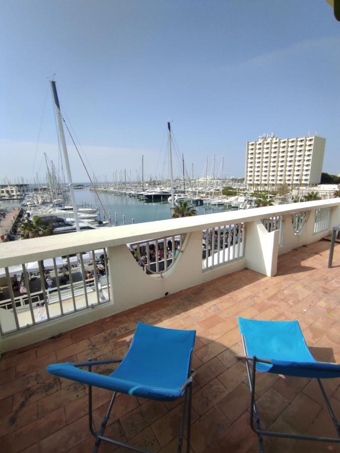 Classe 3 Etoiles - Magnifique Vue Sur Le Port - Wifi Et Clim La Grande Motte Exteriör bild